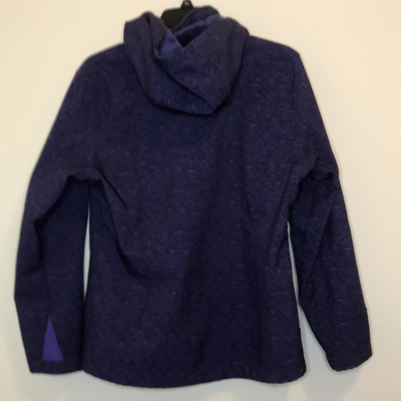 Free Country Purple Jacket with Removable Hood Size Large - Picture 6 of 10
